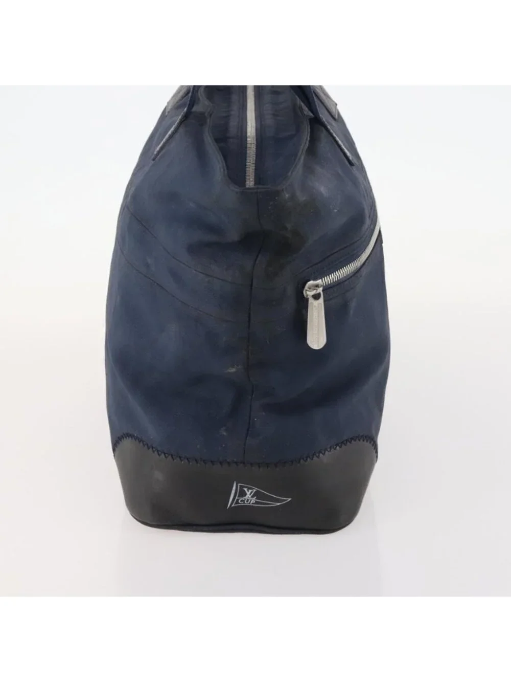 Authentic LOUIS VUITTON LV Cup Turmantin Shoulder Bag Navy M80704 LV